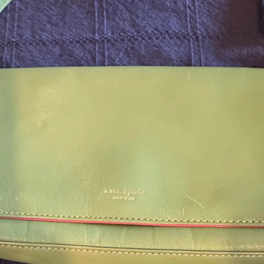 Vintage Kate Spade  Green Shoulder Bag - Picture 2 of 5